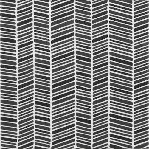 Dlažba Tonalite Aquarel dark grey cream stripe 15X15 cm mat AQUCHEGC Tonalite