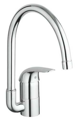 Dřezová baterie Grohe Euroeco s otočným raménkem chrom 32752000 Grohe