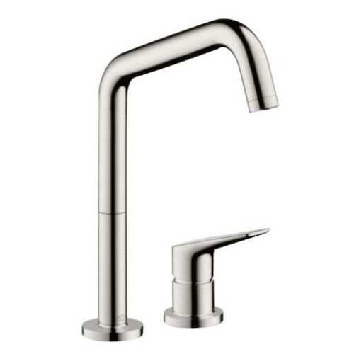 Dřezová baterie Hansgrohe Axor Citterio M s otočným raménkem vzhled nerezu 34820800 Hansgrohe