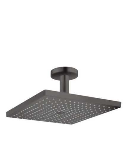 Hlavová sprcha Hansgrohe Raindance strop včetně sprchového ramena kartáčovaný černý chrom 26250340 Hansgrohe