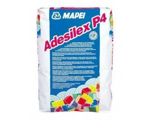 Lepidlo Mapei Adesilex P4 šedá 25 kg C2F