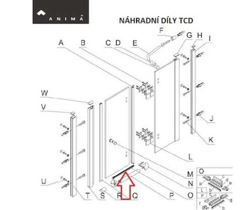 Náhradní díl Siko Comfort NDTCD280TOB SIKO