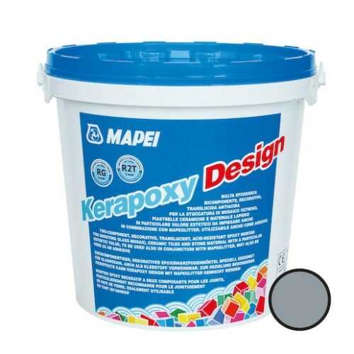 Spárovací hmota Mapei Kerapoxy Design perlově šedá 3 kg R2T MAPXDESIGN3720 Mapei