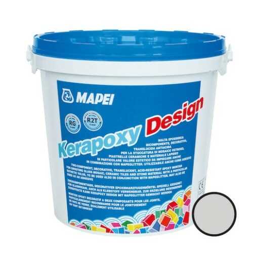 Spárovací hmota Mapei Kerapoxy Design stříbrošedá 3 kg R2T MAPXDESIGN3111 Mapei