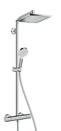 Sprchový systém Hansgrohe Crometta E na stěnu s termostatickou baterií chrom 27281000 Hansgrohe