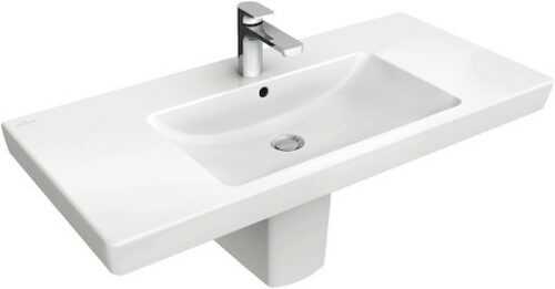 Umyvadlo Villeroy & Boch Subway 2.0 80x47 cm otvor pro baterii uprostřed 71758001 Villeroy & Boch