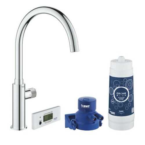 Ventil umyvadlový Grohe Blue Pure Mono s filtrem chrom 30387000 Grohe