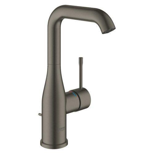 Vysoká umyvadlová baterie Grohe Essence New s otočným raménkem Brushed Hard Graphite 32628AL1 Grohe