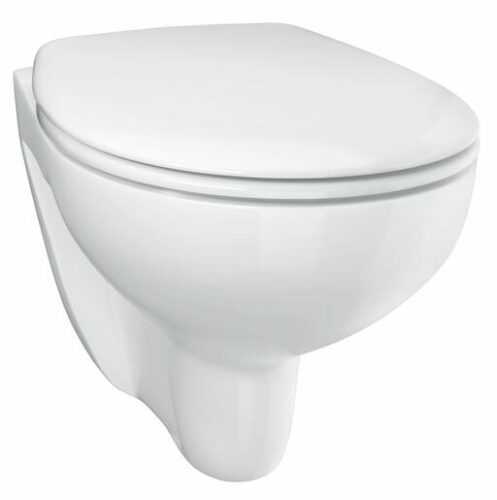 Wc s prkénkem softclose závěsné Grohe Bau Ceramic alpská bílá zadní odpad 39351000 Grohe