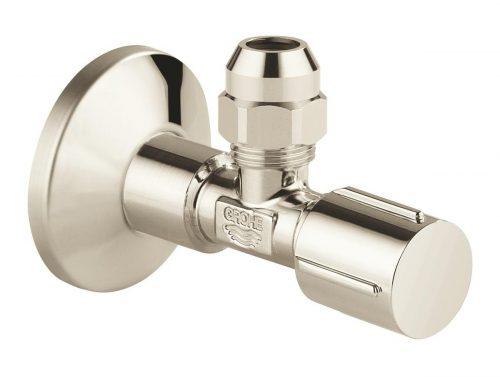 Rohový ventil Grohe 1/2"x3/8" s krytkou leštěný nikl 22039BE0 Grohe