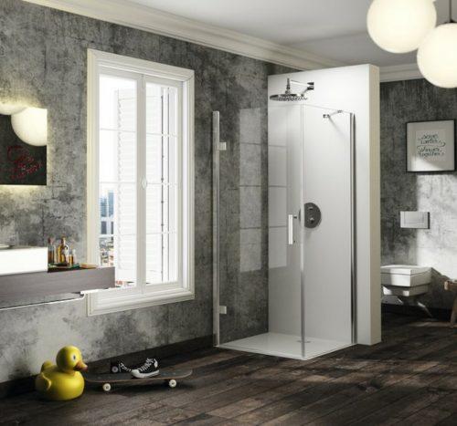 Sprchové dveře 75x200 cm levá Huppe Solva pure chrom lesklý ST2505.092.322 Huppe