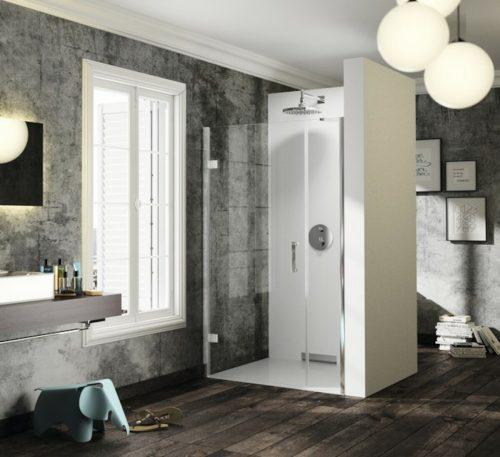 Sprchové dveře 90x200 cm levá Huppe Solva pure chrom lesklý ST2902.092.322 Huppe