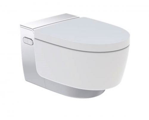 Wc s bidetem závěsné Geberit Aqua Clean bílá/chrom 146.212.21.1 Geberit