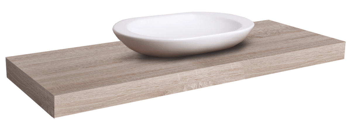 Deska pod umyvadlo Naturel Dolce 150x50 cm dub bardolino DO15050DB Naturel