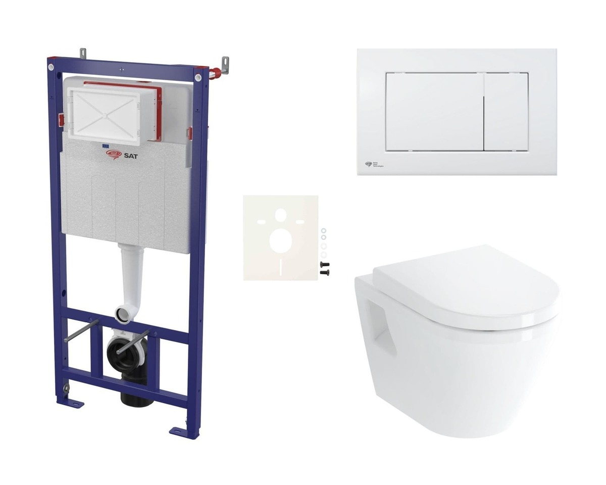 Závěsný wc set do lehkých stěn / předstěnová Vitra Integra SIKOSSINTBO20K NO BRAND