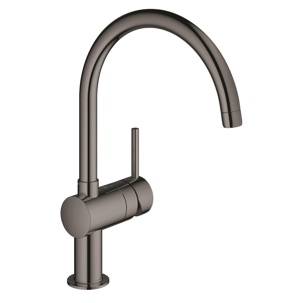 Dřezová baterie Grohe Minta s otočným raménkem Hard Graphite 32917A00 Grohe