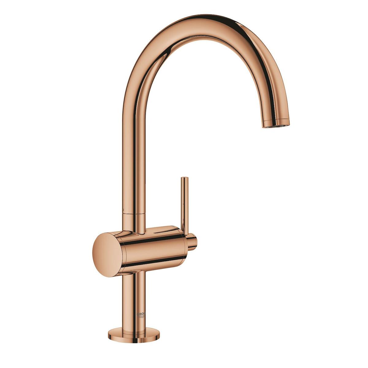 Umyvadlová baterie Grohe Atrio s clic-clacem Warm Sunset 32042DA3 Grohe