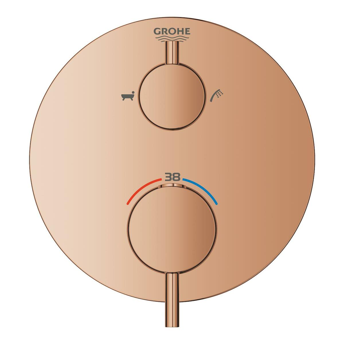 Vanová baterie Grohe Atrio bez podomítkového tělesa Warm Sunset 24138DA3 Grohe