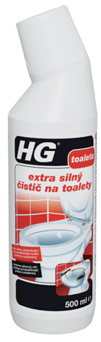 HG Extra silný čistič na toalety 0