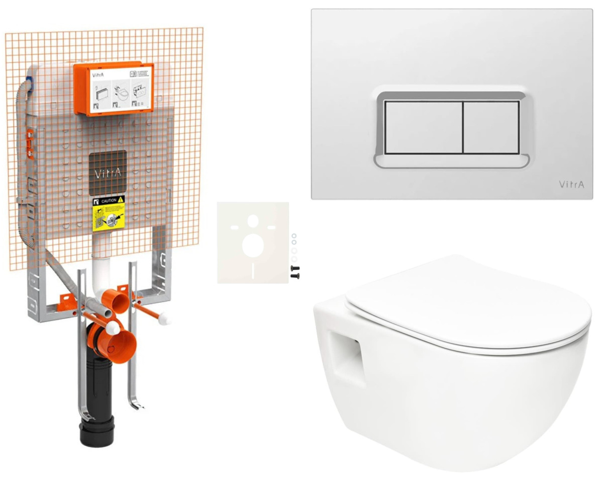 Závěsný wc set k zazdění SAT Project SIKOVZSATPRO51680 NO BRAND