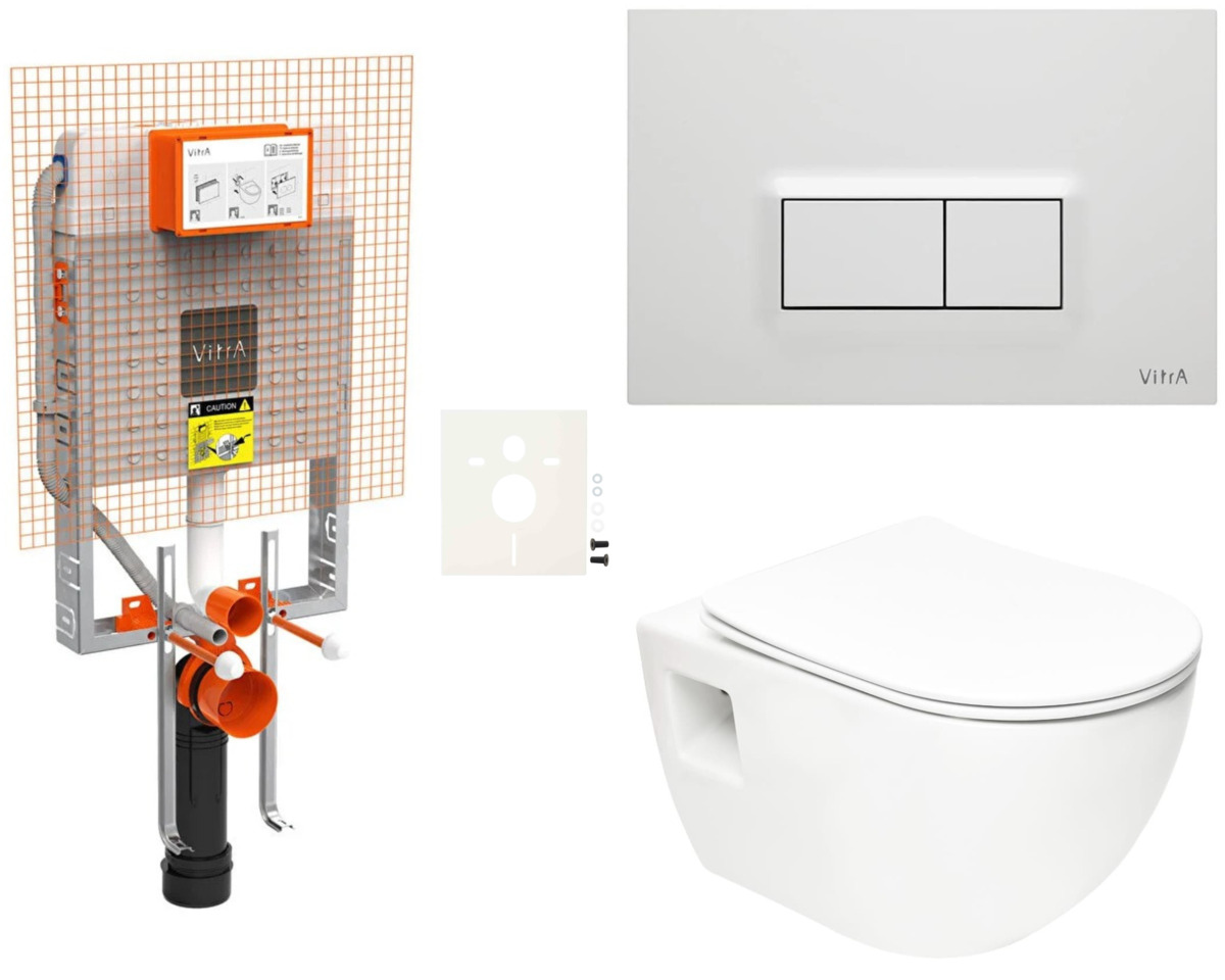 Závěsný wc set k zazdění SAT Project SIKOVZSATPRO51600 NO BRAND