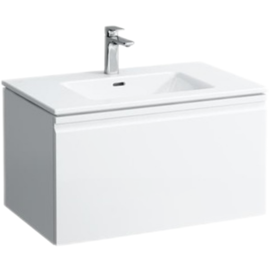 Laufen Laufen Pro S koupelnová skříňka s umyvadlem 80x44x55 cm bílá lesk H8609644751041 Laufen